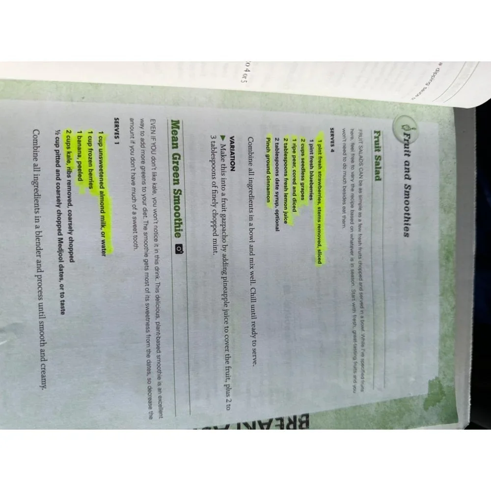 Forks Over Knives BestSeller Cookbook Plant Base. Book Kindly Used Good conditio
